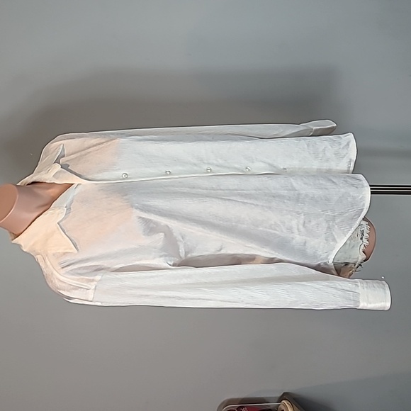 Elliott Satin Dress Shirt Button Down Size Small - Picture 3 of 7